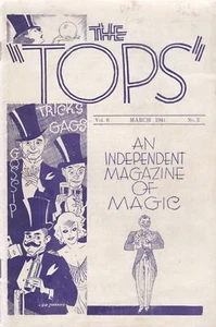 THE TOPS, MARCH 1941,"AN INDEPENDENT MAGAZINE OF MAGIC" - Picture 1 of 2