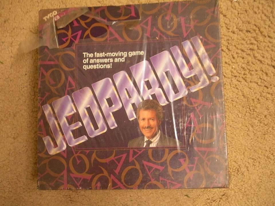 Vintage Jeopardy Board Game Masters Edition 1992 TYCO 7078