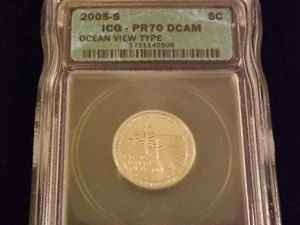 2005-S Nickel Ocean View ICG PR 70 DCAM - Picture 1 of 2