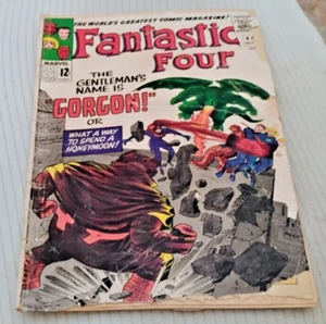 Fantastic Four #44 (1ª serie) Marvel Comics noviembre 1965 primera aparición Gorgon - Imagen 1 de 1