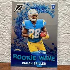 ISAIAH SPILLER 2022 PANINI ZENITH #RW-IS ROOKIE WAVE PRIZM RC CHARGERS - Picture 1 of 2