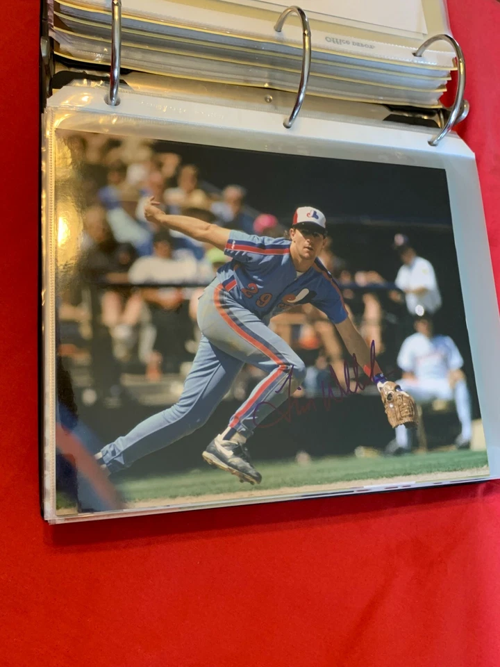 TIM WALLACH AUTOGRAPHED SIGNED 8X10 PHOTO EXPOS #1 COA - Image 1 of 1