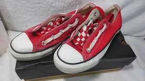 ZAPATILLAS CLÁSICAS ALL STAR OX RED CONVERSE M9696 CHUCK TAYLOR TALLA 4 HOMBRE 6 MUJER - Imagen 1 de 6