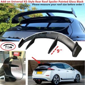 FITS 2018-2024 NISSAN LEAF REAR ROOF AIRPLANE SPOILER LIP WING 51.4'' UNIVERSAL
