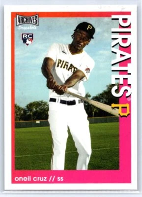 2022 Topps Archives Snapshots #26 Oneil Cruz - Image 1 of 2