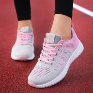 Neu Sportschuhe weiche Sohle Damenschuhe atmungsaktiv Laufen Reiseschuhe - Bild 1 von 14