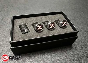Carbon Fibre 'Z' Logo Valve Caps For Nissan Fairlady 350Z,300ZX,370Z,240Z,260Z - Picture 1 of 6