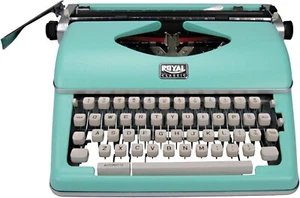 Royal 79101t Classic Manual Typewriter (mint Green) - Picture 1 of 4