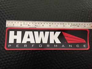 HAWK PERFORMANCE BLACK STICKER 11 1/2" X 3" - Bild 1 von 1