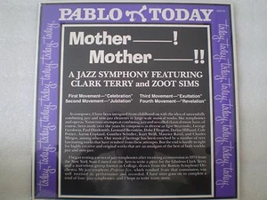 Mother_! Mother_!! A JAZZ SYMPHONY SS Pablo 2312-115 CLARK TERRY/ZOOT SIMS LP - Picture 1 of 2