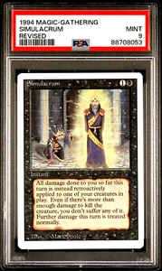 1994 MtG Magic the Gathering Revised Simulacrum PSA 9 *Only 8 Graded Higher* - Picture 1 of 4