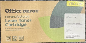 Compatible Toner HP 305A CE412A Yellow Cartridge NEW - Picture 1 of 4