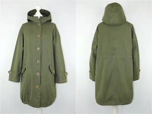 Marc Jacobs Vintage 00s Women’s Khaki Green Parka Jacket Size WMNS M - Picture 1 of 11