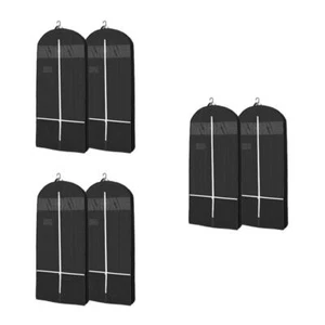 3 Pieces Kleidersack Lang Kleideraufbewahrungstasche Mit Sichtfenster - Bild 1 von 12