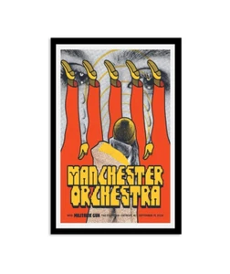 Poster Manchester Orchestra At The Fillmore In Detroit, MI On September 19 2024 - Picture 1 of 6
