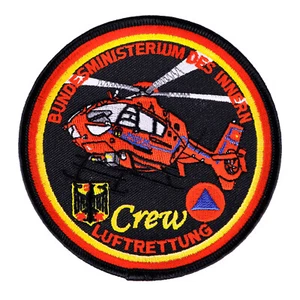 Aufnäher BMI-Luftrettung Crew Rettungshubschrauber RTH - Picture 1 of 1