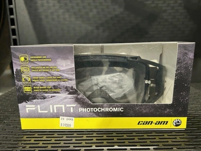 CAN AM 火焰光照眼镜 — 第 1/1 张图片