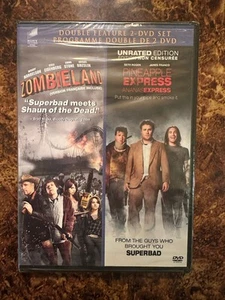 Zombie Land + Pineapple Express 2 Movie DVD NEW SEALED Seth Rogen James Franco - Picture 1 of 2