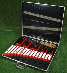 RHYTHMUSBAND GLOCKENSPIEL 25 NOTEN SET - HOLZ RESONATOR GLOCKENBLÖCKE - Bild 1 von 9