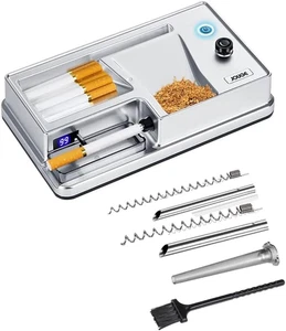 Rotolatore Sigaretta Elettrica, Macchina Iniettore Tabacco Portatile Può Macinare - Foto 1 di 11