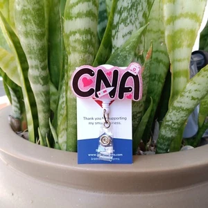Soporte de carrete de insignia CNA/IDENTIFICACIÓN/clip - Imagen 1 de 1