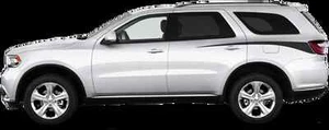 Calcomanías de vinilo con acentos de punta trasera a rayas para Dodge Durango 2011 en adelante - Imagen 1 de 1