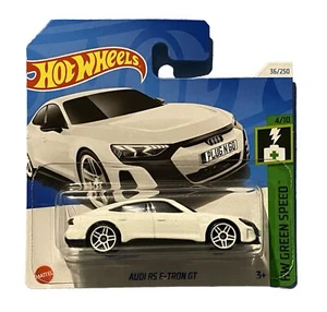 Hot Wheels Audi RS E-Tron GT HW Green Speed 4/10 Miniature Collector Mattel 2021 - Picture 1 of 9