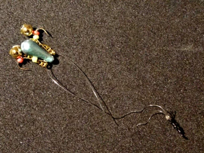 Eisangeln Mormyschka "BALDA pB1". 4 g.Hak.Gr.12 VMC.Körperlänge 15mm. - Bild 1 von 2