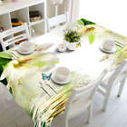 Syringa Oblata 3D Tablecloth Table cover Cloth Rectangle Wedding Party Banquet