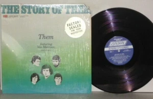 THEM featuring VAN MORRISON The Story Of LP VG+ Plays Well 1977 London LC50001 - Picture 1 of 4