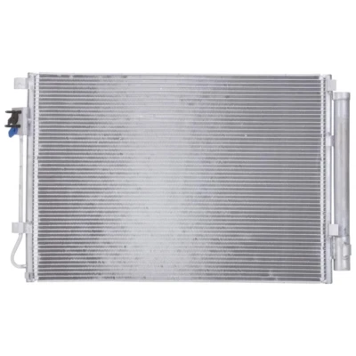 Condensador de aire acondicionado TYC 4438 para Hyundai Kia Accent Rio Veloster 13-17 Foto 1 de 4