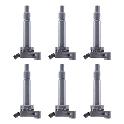 Pacote com 6 bobinas de ignição para 2002 2003 2004 2005 2006 Toyota Camry UF267 - Imagem 1 de 4