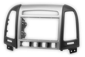 CARAV 11-717 2-DIN Car Radio Faceplate For Hyundai Santa Fe 2006-2012 (With 4 T - Picture 1 of 1