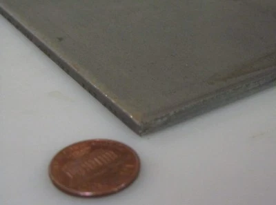 Hoja de acero 4130, 0,160" de grosor x 12,0" de ancho x 24" de largo, laminada en caliente Foto 1 de 4