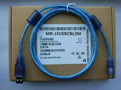 New MR-J3USBCBL3M Suits Servo Dubeggling Cable For Mitsubishi Download Cabl - Image 1 of 2