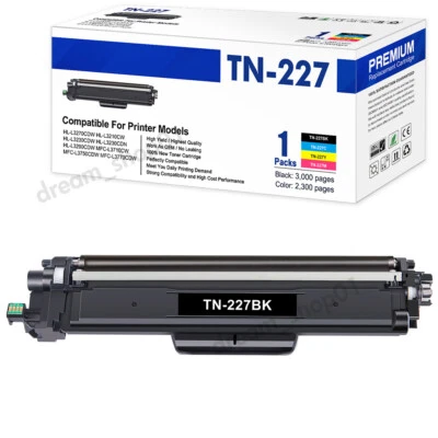 Lote de tóner compatible con Brother TN223 TN227 HL-L3270CDW MFC-L3770CDW Foto 1 de 4