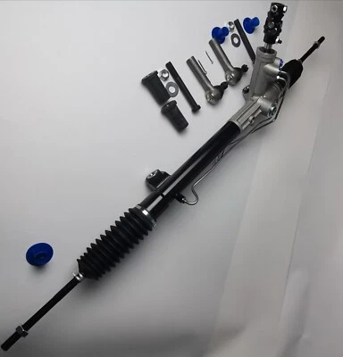 Mustang II dirección de piñón y cremallera eléctrica con varillas de amarre bujes pernos + junta en U de 3/4"  Foto 1 de 4