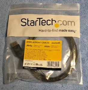 StarTech.com 2m VESA Certified DisplayPort 1.4 Cable - 8K UHD - Certified - Afbeelding 1 van 3