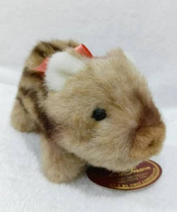 Kleines Wildschwein Tier Vintage Plüsch 6 Zoll First Corp. B114 - Bild 1 von 10