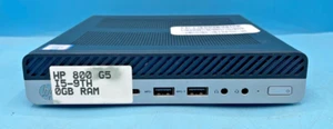 HP EliteDesk 800 G5 65W Mini PC - i5-9500 -16GB RAM -256GB SSD - OS (OFFERS OK) - Picture 1 of 9