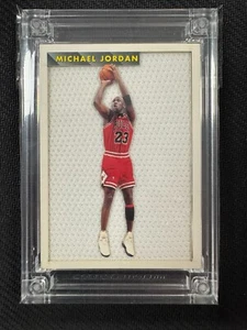 2024 Pro Jersey Fusion Michael Jordan 1996-97 Warm-Up Jersey Player Worn #25/50 - Picture 1 of 2