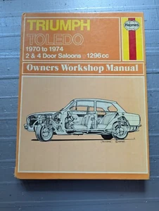 Triumph Toledo (1970-1974) Haynes Workshop Manual - Picture 1 of 7