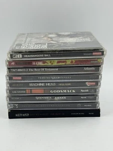 CD Lot of 9 Headbangers Ball Godsmack Testament Marilyn Manson Machine Head Etc - Picture 1 of 6