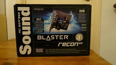Creative Sound Blaster Recon 3D THX 5.1 Channel PCIe Gaming Sound Card SB 1350 - Image 1 of 4