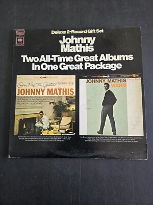 Johnny Mathis Two All-Time Great Albums In One Great Package Double Double LP's  - Image 1 of 3