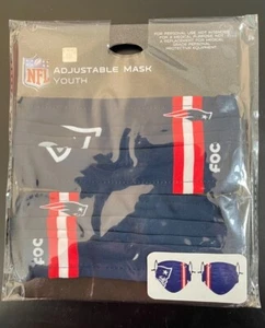 Maschere facciali New England Patriots NFL con licenza GIOVENTÙ - Foto 1 di 1