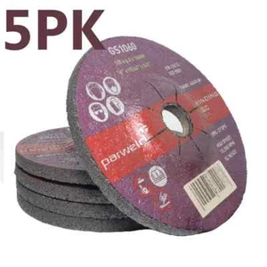 100MM Grinding Disc for Metal, Steel Parweld 4"Angle Grinder Discs (Pack of 5) - Picture 1 of 6