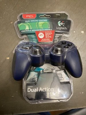 Logitech Dual Action (963292-0403) Gamepad Duel Analog PC Controller New Sealed - Image 1 of 2
