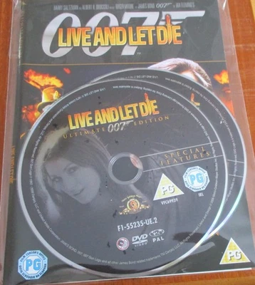 Live and Let Die DVD (2007) Roger Moore, Hamilton (DIR) cert PG - Image 1 of 2