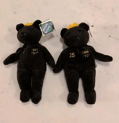 SALVINO'S BAMM BEANOS'S 1998 RETIRED MARIS + MCGWIRE HOME RUN KINGS LOT - Image 1 of 4